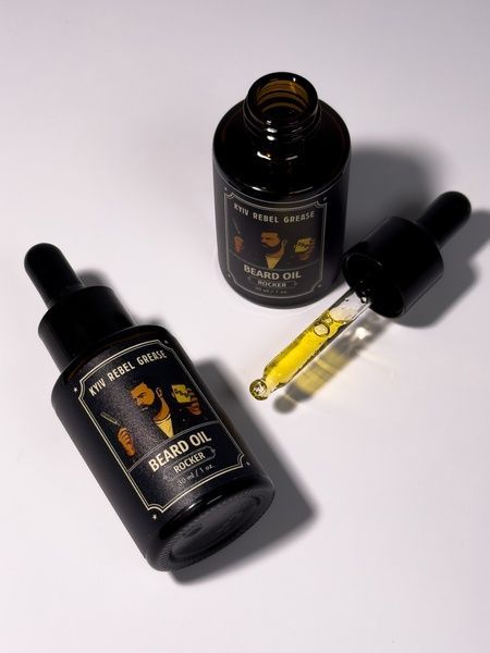 Олія для бороди Kyiv Rebel Grease Rocker 30ml 1759402923518 фото