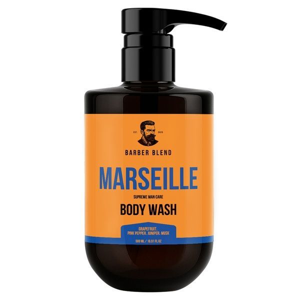 Парфумований гель для душу для чоловіків Barber Blend Marseille 500ml 1716 фото