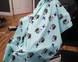 Детский пеньюар Suavecito Mascot Club Kid's Barber Cape Blue B0061NN фото 3