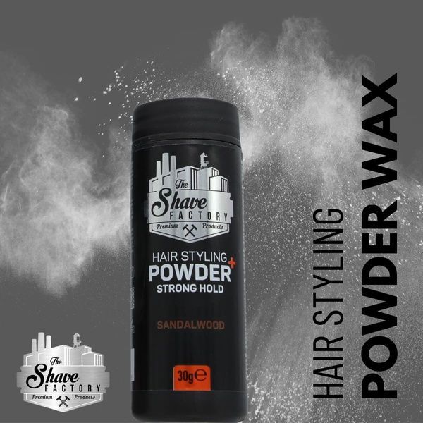 Пудра сильной фиксации The Shave Factory Hair Styling Powder Sandalwood 30 г 707033772538 фото