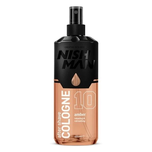 Одеколон після гоління Nishman 10 AMBER 400ml 10202055 фото