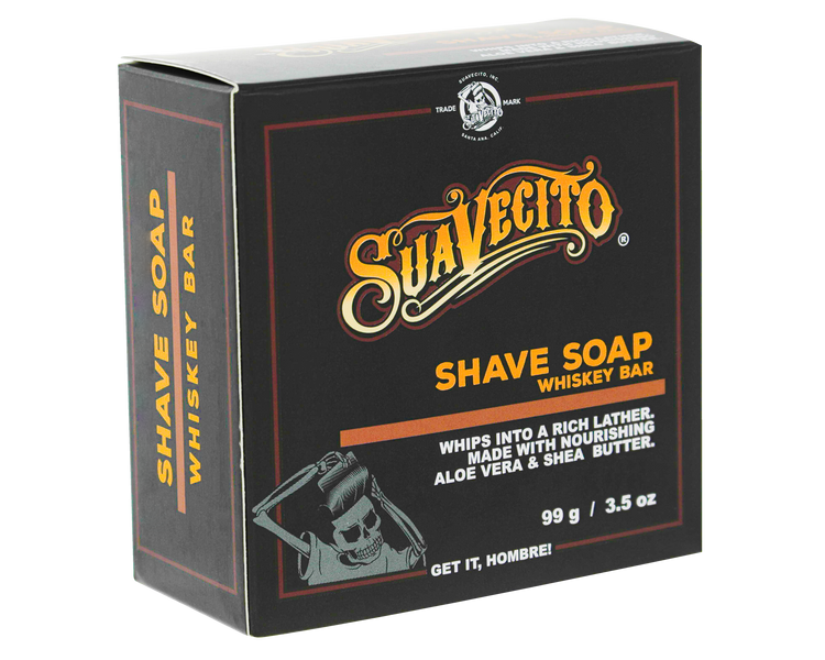Мыло для бритья "Виски-бар" Suavecito Whiskey Bar Shave Soap 99g K-P494-6 фото