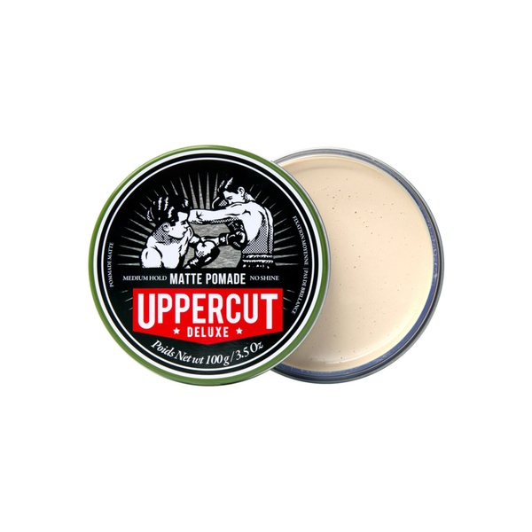 Матова помада Uppercut Deluxe Matt Pomade Barber Tin 100 г 815049025331 фото