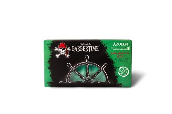 Твердий віск для депіляції Barbertime Hard Wax Beans (Azulen) 500g BWA01 фото