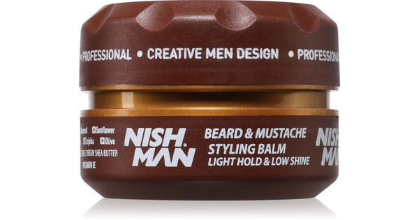 Бальзам для бороды Nishman Beard & Mustache Styling Balm 100 мл 8682035082361 фото