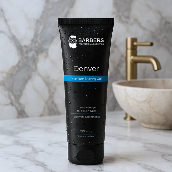 Гель для бритья Barbers Denver 150 мл 4823109411586 фото