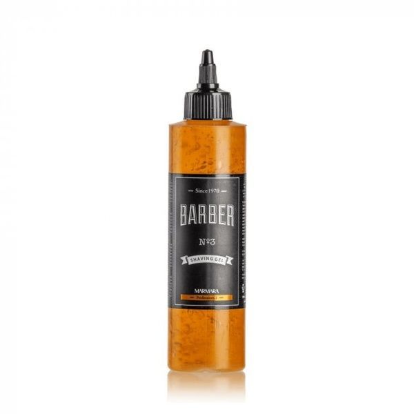 Прозорий гель для гоління Marmara BARBER SHAVING GEL 250ML NO.3 BSG-250-4 фото