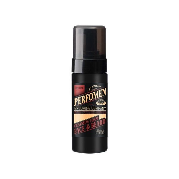 Пінка для вмивання обличчя та бороди PerfomeN Cleansing Foam Face & Beard Inspired by Cherry Lost 150 мл P1199 фото