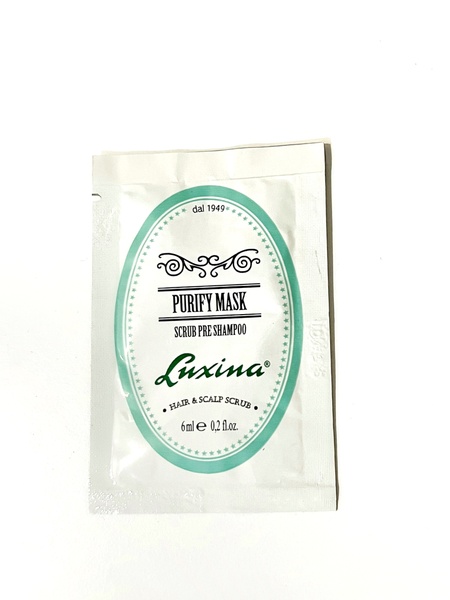 Скраб для шкіри голови Luxina PURIFY MASK tester 6ml GL36 фото