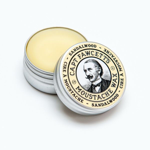 Ароматний віск для вусів Capitan Fawcett Sandalwood Moustache Wax 15ml F2221 фото
