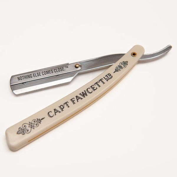 Бритва для бритья в коробке Capitan Fawcett Disposable Blade Straight Razor F5558 фото