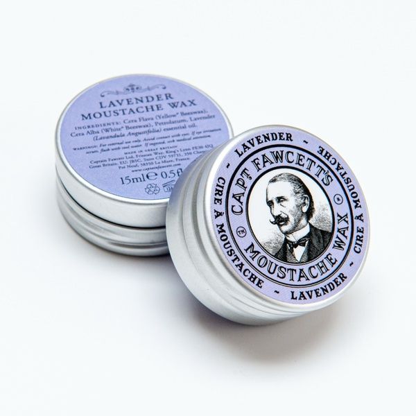 Ароматный воск для усов Capitan Fawcett Lavender Moustache Wax 15ml F2222 фото