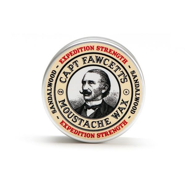Воск для усов крепкая фиксация Capitan Fawcett Expedition Strength Moustache Wax 15ml F2224 фото