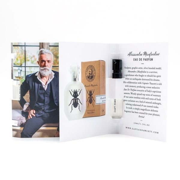 Пробник духов Capitan Fawcett Alessandro Parfum Sample 2ml F4504 фото