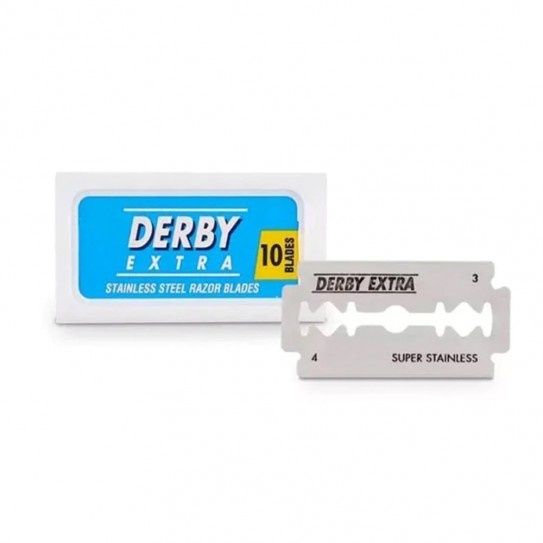 Дербі екстра двосторонні Derby Extra Blue 10шт DRBEXDE101 фото