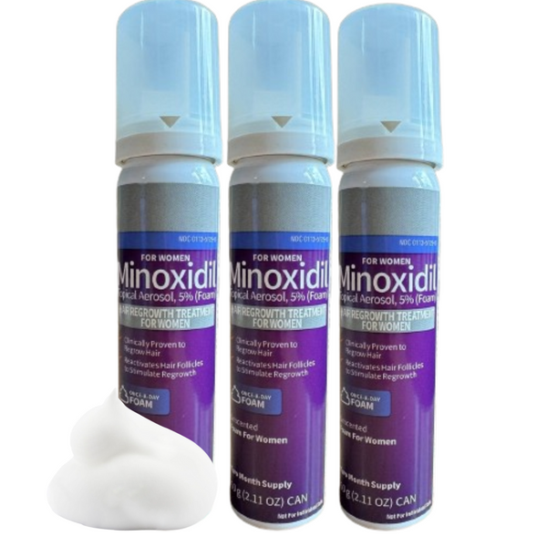 Пена женская minoxidil 5% KIRKLAND (3 флакона) 3356565 фото