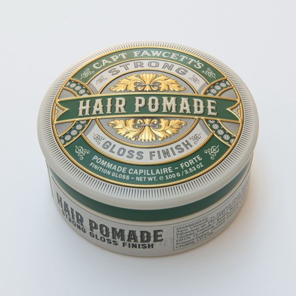 Помада для укладки волосся Captain Fawcett Strong Hold Pomade (Green) 100g F5601 фото