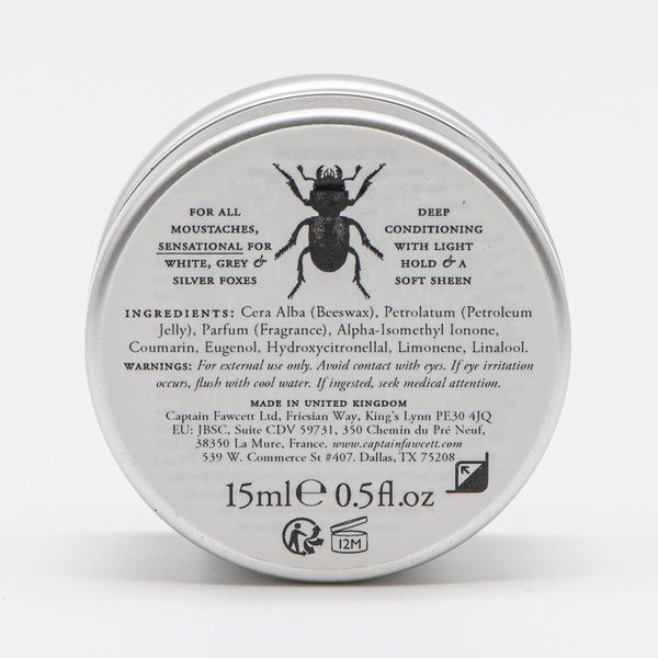 Віск для вусів Capitan Fawcett Bianco Classico Moustache Wax Sale 15ml F2237 фото