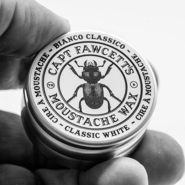 Віск для вусів Capitan Fawcett Bianco Classico Moustache Wax Sale 15ml F2237 фото