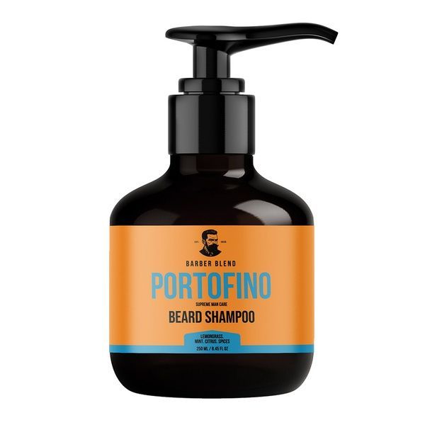 Шампунь для бороди Barber Blend Portofino beard shampoo 250ml 1907 фото
