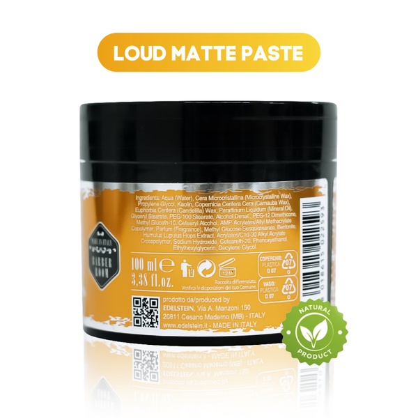 Матова паста для стилізації Xflex Loud Matte Paste 100ml 2259 фото