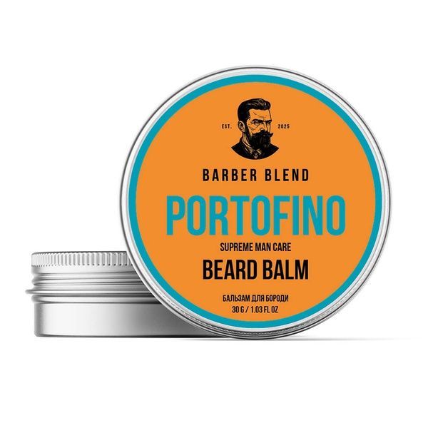 Бальзам для бороды Barber Blend Portofino beard balm 30g 1908 фото