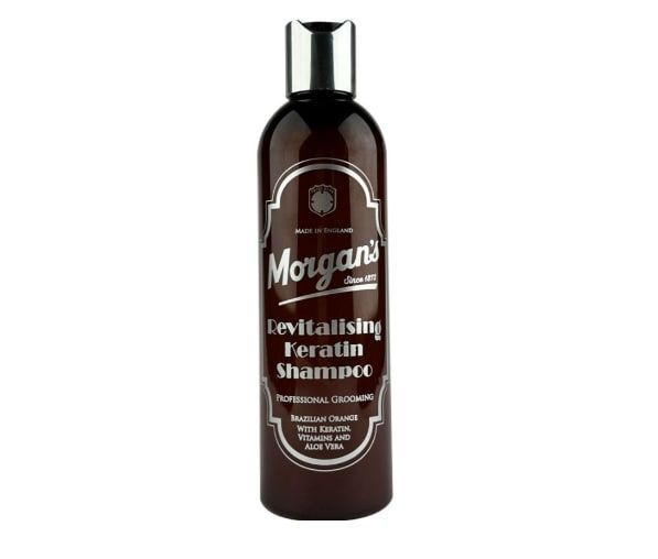 Шампунь зволожуючий для сухого волосся Morgan`s Revitalising Keratin Shampoo Brazilian Orange 250 мл 5012521100041 фото