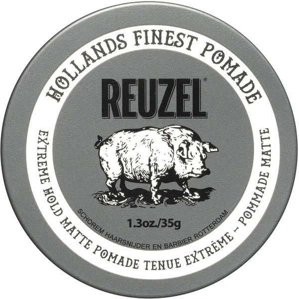 Помада для укладання волосся екстра Reuzel Extreme hold matte grey, Reuzel, 35 г, REU045 ДИ0241 фото