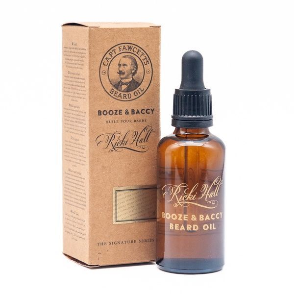 Масло для бороды Capitan Fawcett Ricki Hall's Booze & Baccy Beard Oil 50ml F1114 фото