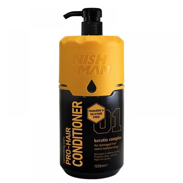 Кондиціонер для волосся Nishman Pro-Hair Conditioner 1250ml 10701013 фото
