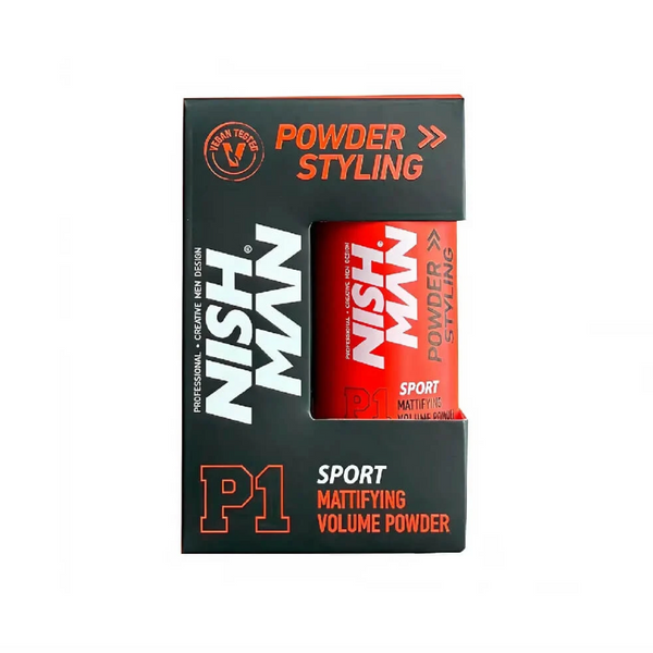 Пудра для укладання Nishman Matte Finish Volume Powder P1 Sport 20g 8684736671004 фото