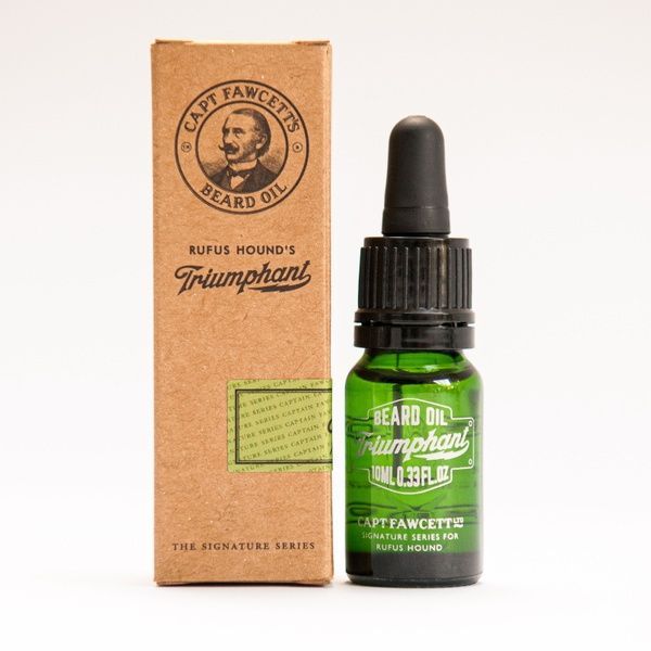 Масло для бороды, дорожный размер Capitan Fawcett Triumphant Beard Oil 10ml F1121 фото