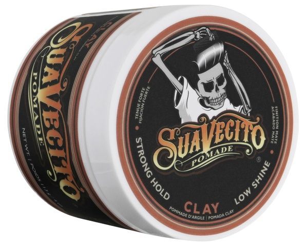 Помада глиняна для стилізації Suavecito Firme Clay Pomade 113g K-P254 фото