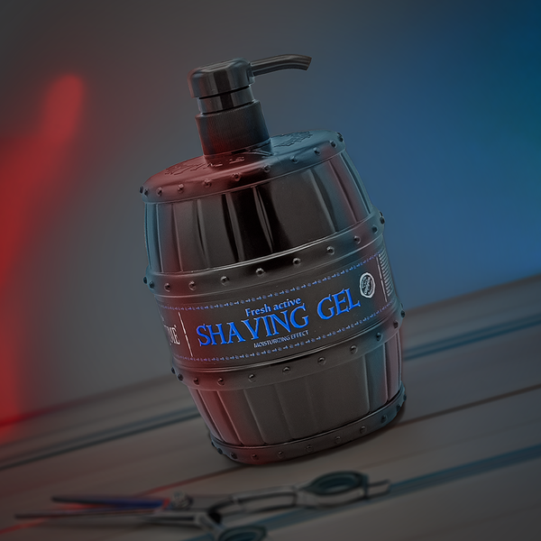 Гель для бритья Barbertime Shaving Gel (Sea God) 1000ml BSG01 фото