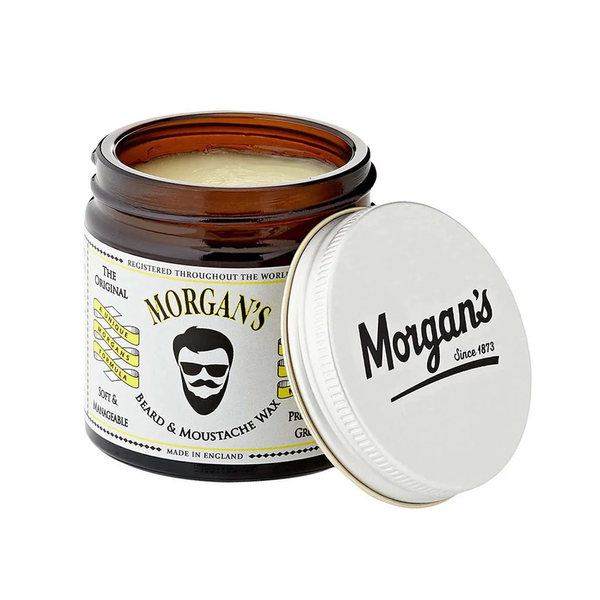 Помада для укладки бороды и ус Morgan's Beard & Moustache Wax 50g M036 фото