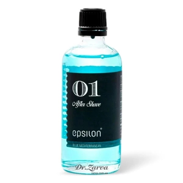 Лосьйон після гоління Epsilon "Blue Mediterranean" Aftershave Splash №01 100ml AS10001 фото