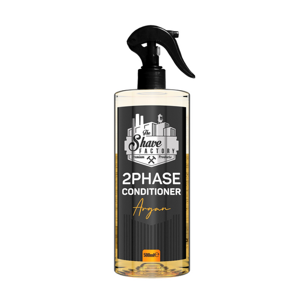Кондиционер для волос и бороды The Shave Factory 2 Phase Beard & Hair Conditioner Argan 500 мл 840302411469 фото