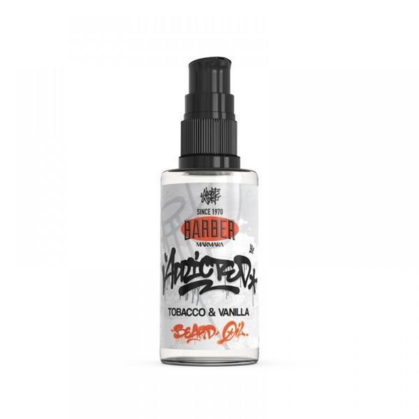 Масло для бороды Marmara Beard Oil Addicted Tobacco & Vanilla 50 мл 8691541010904 фото