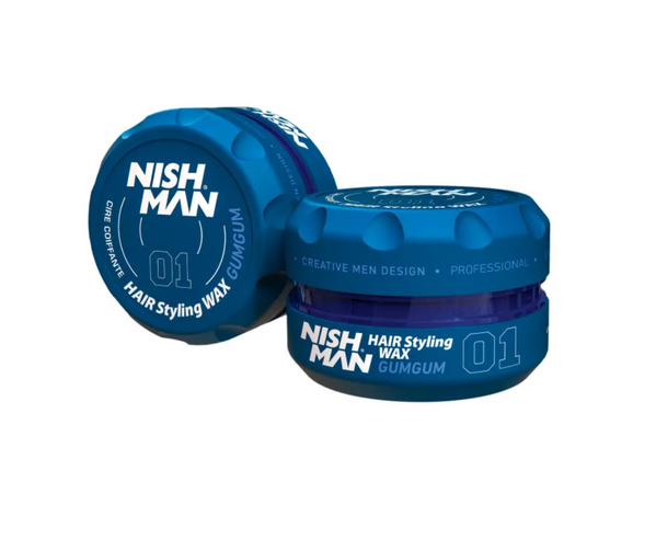 Помада для укладання Nishman Hair Styling Pomade 01 Gum Gum 100 ml 8682035081135 фото