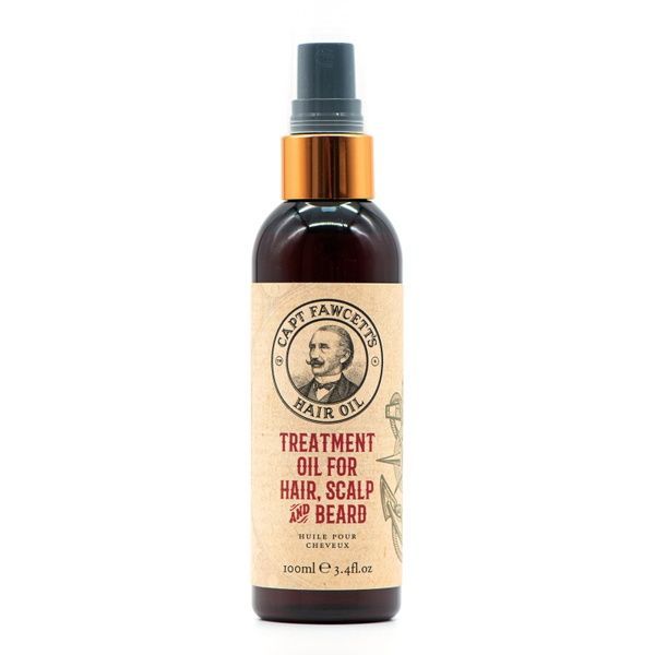 Средство для ухода за волосами и кожей головы Capitan Fawcett Treatment Oil for Hair, Scalp and Beard 100ml F8912 фото